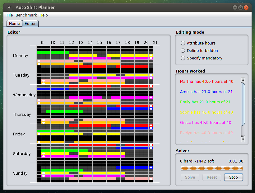 AutoShiftPlanner Screenshot 2 